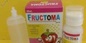 Zinc Gluconate with Prebiotic Nd Probiotic for Oral Suspension Fructoma Dry Syrup