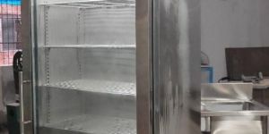 Vertical Glass Door Refrigerator