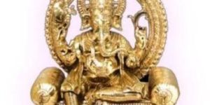 Brass Ganesha Statue