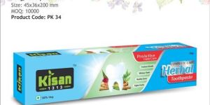 Toothpaste Packaging Box