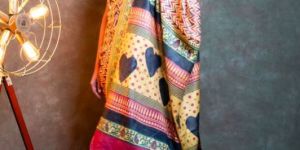 Printed Pure Munga Silk Saree