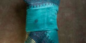 Silk Linen Madhubani Hand Painted Dupatta
