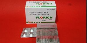 Pre And Probiotic, L Glutamine Capsules