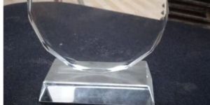 Engraved Glass Trophy