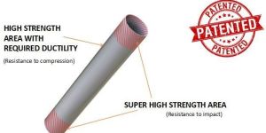 Edge Hardened Steel Cheese Tubes