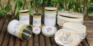 Vintage Tin Containers