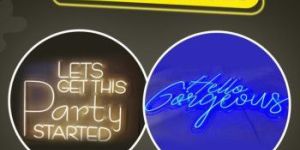 LED Neon Sign Board