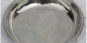 Stainless Steel Halwa Plate