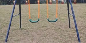 Playground Double Swing