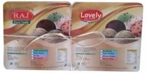 Ice Cream Adhesive Label