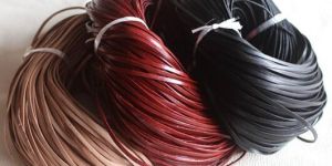 Flat Leather  Cords