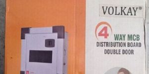 4 Way SPN Double Door MCB Distribution Board