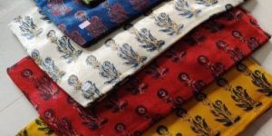 Printed Mashru Silk Fabric