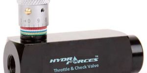 Throttle Cum Check Valves