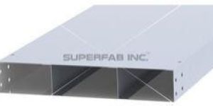 Three Compartment Cable Trunk without Screw