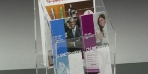 Acrylic Magazine Holder