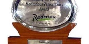 Silver Plated Trophy