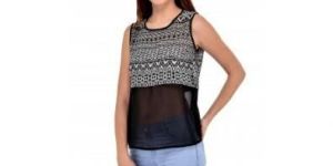Cut-Sleeve Designer Top