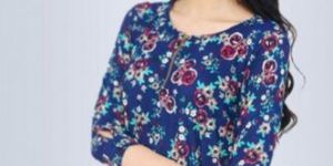 Orchard 3/4 Sleeve Floral Beautiful Top