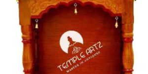 Wooden Small Mango Wood Temple