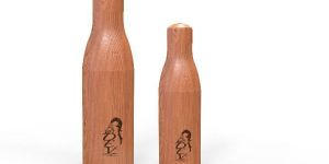Wooden Copper Bottle