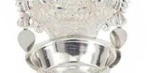 Silver Kamakshi Lamp