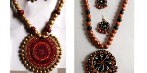 Terracotta Necklace Set