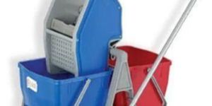 Double Bucket Wringer Trolley