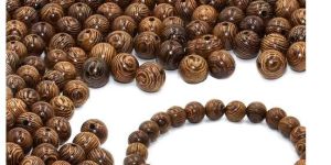 Polished Wooden Beads