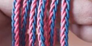 Braided Leather Laces