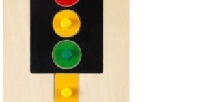 LET'S COMPLETE PICTURE - ROAD SIGNAL Educational puzzle Toys