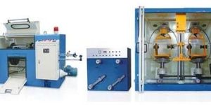 Vertical Back Twist Buncher Double Bobbin with Takeup