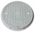 Steel Fiber Reinforced Concrete Gray FRP Manhole Cover