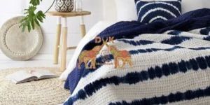 Reversible Kantha Quilt