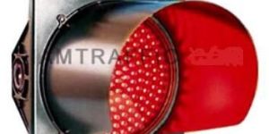 Solar Red Traffic Blinker