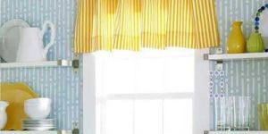 Stripe Short Curtain