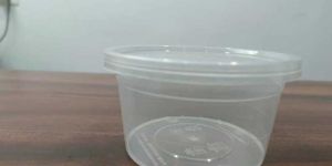 400 Ml Transparent Reusable Plastic Food Container