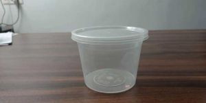500 Ml Transparent Reusable Plastic Food Container