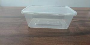 RT 750 Ml Transparent Reusable Plastic Food Container