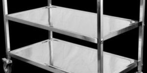 Stainless Steel Service Trolley