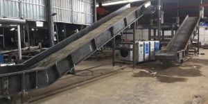 Stainless Steel Chevron Belt Conveyor