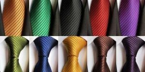 Colored Silk Tie