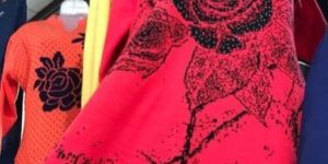 Ladies Long Printed Suit