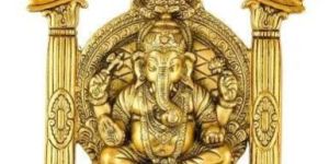 Golden Ganesha Statue