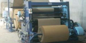 Double Profile Single Face Paper Corrugation Machine