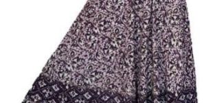 Printed Cotton Elastic Skirt