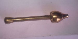 Brass Metal Mushroom Smoking Pipe