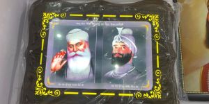 LED light with translight print -religious frame