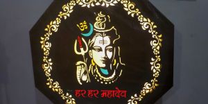 Mahadev Frame with Laser Cutting