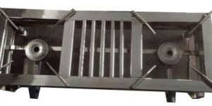 SS Double Burner Bhatti